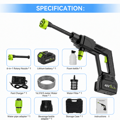 Magneto Cordless 500PSI Pressure Washer - Magneto