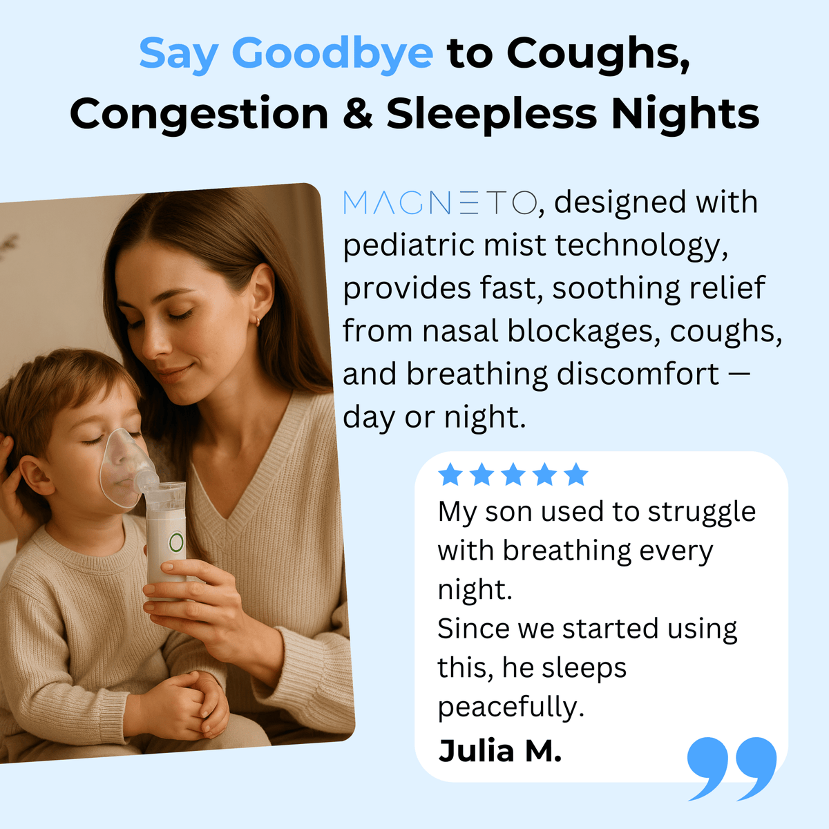 Magneto Mist™ | Portable Nebulizer (35% OFF) - Magneto