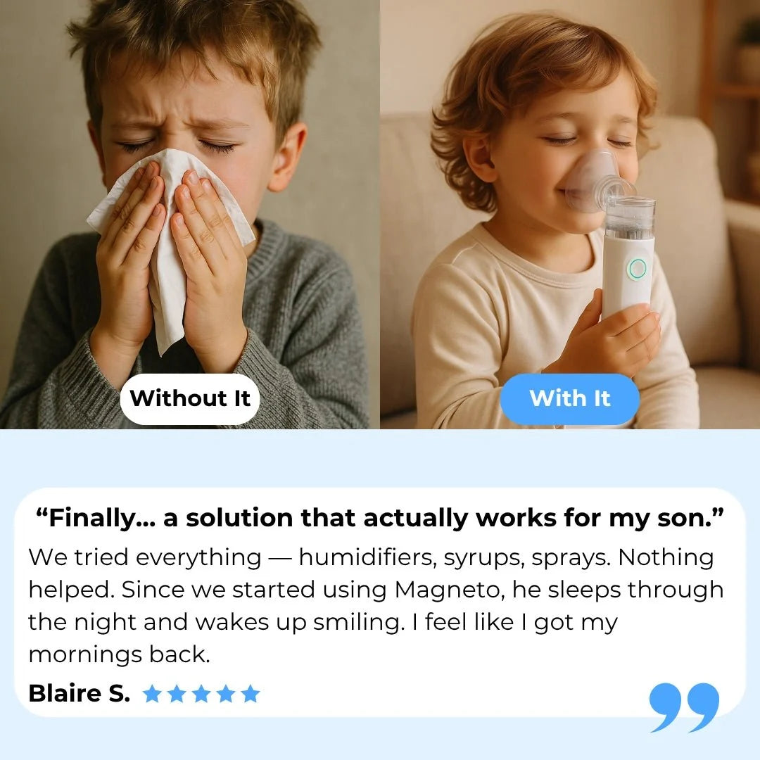 Magneto Mist™ | Portable Nebulizer - Magneto