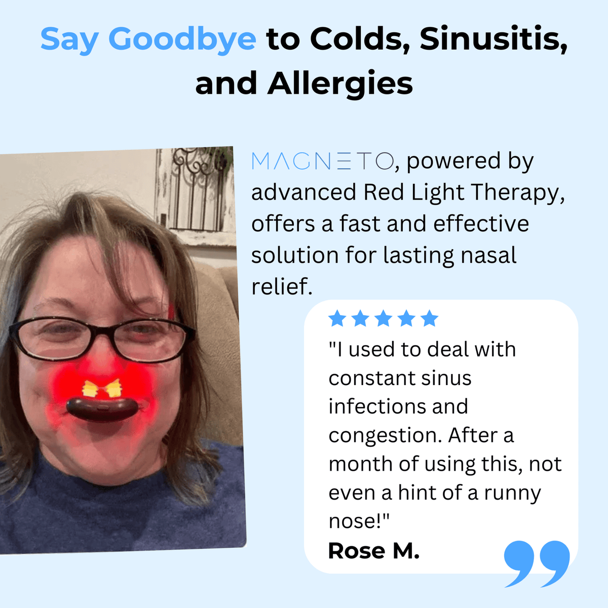 Magneto™ RLT Nasal Device (35% OFF) - Magneto